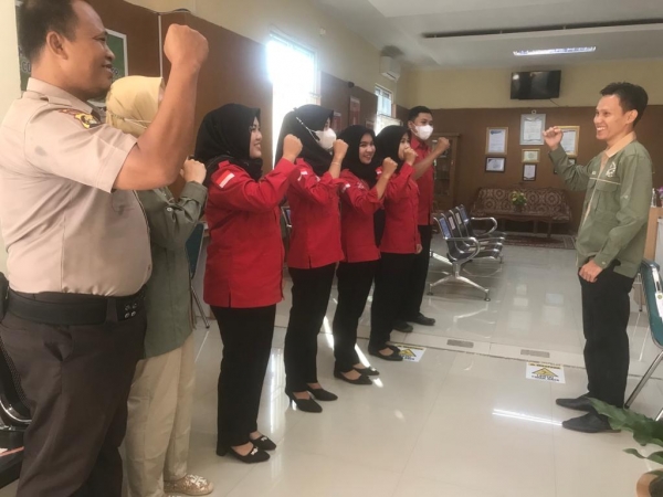 Bfriefing Pagi Petugas PSTP Pengadilan Negeri Baturaja