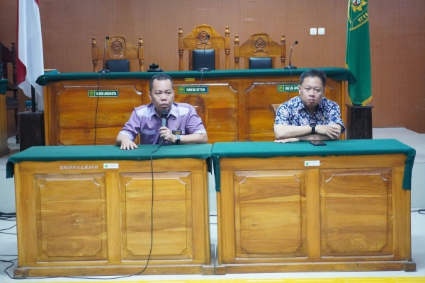 Rapat Pembinaan dan Evaluasi Pengadilan Negeri Baturaja